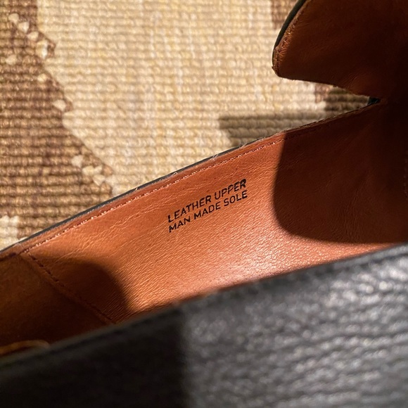 Angel Alarcon Flat Slip-On Tortoise Chain Link Loafers 40/9 - Picture 9 of 11